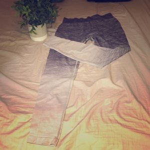 QueenieK Ombré Gray Leggings
